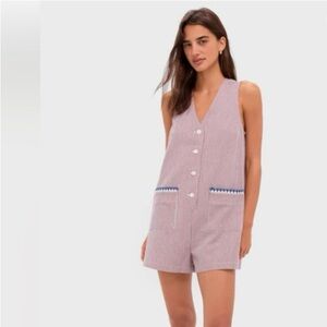 Tuckernuck
NWT Tuckernuck Red & Blue
Stripe Myla Romper